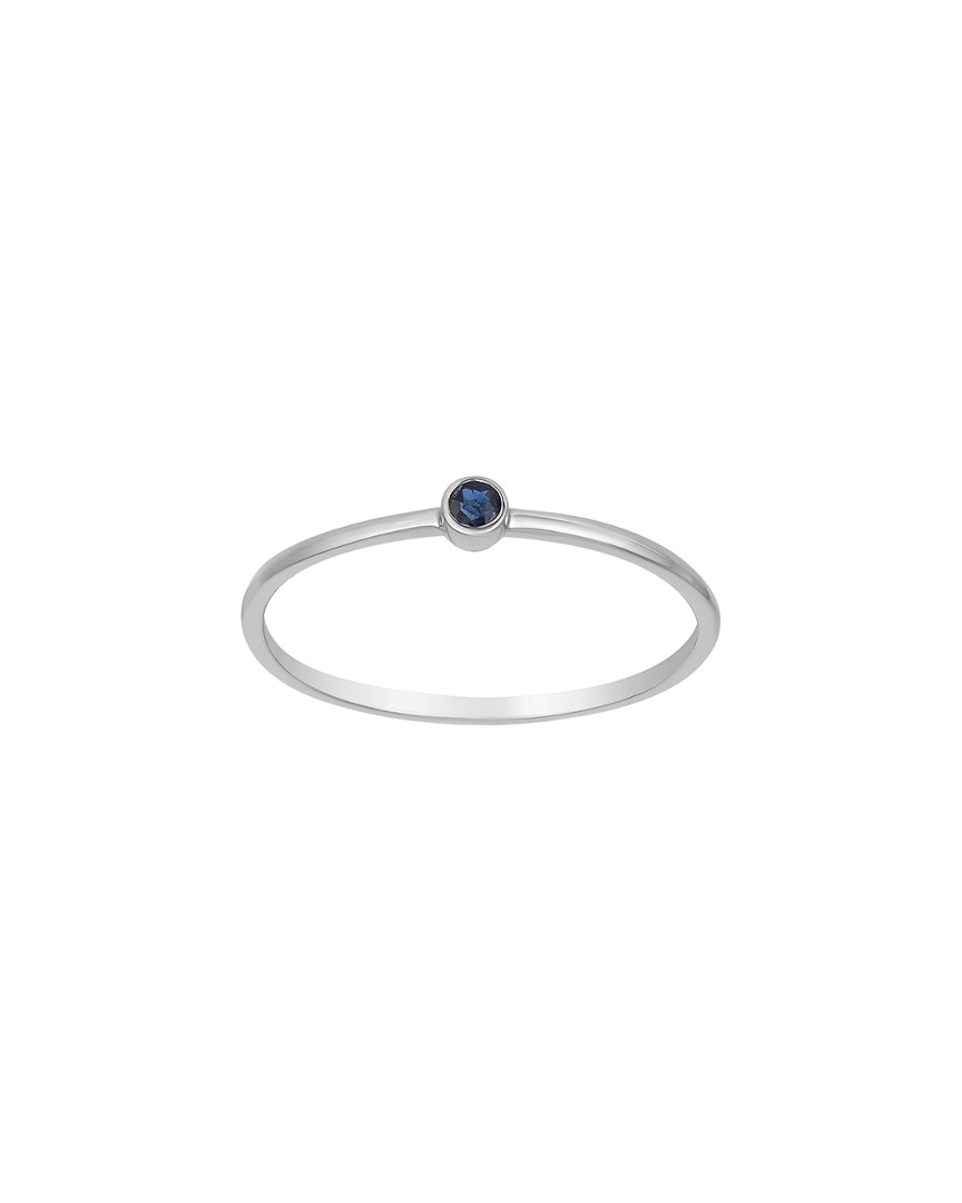 Ariana Rabbani 14k Blue Sapphire Ring