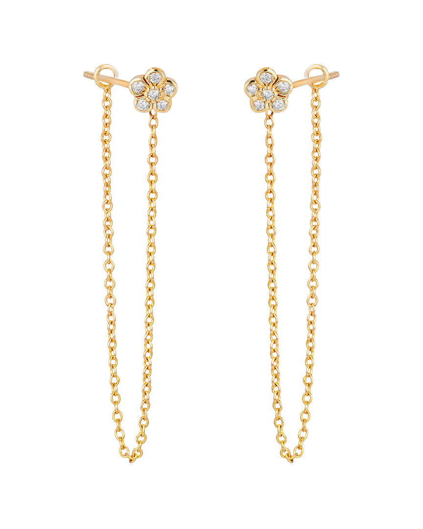 Ariana Rabbani 14k Diamond Earrings