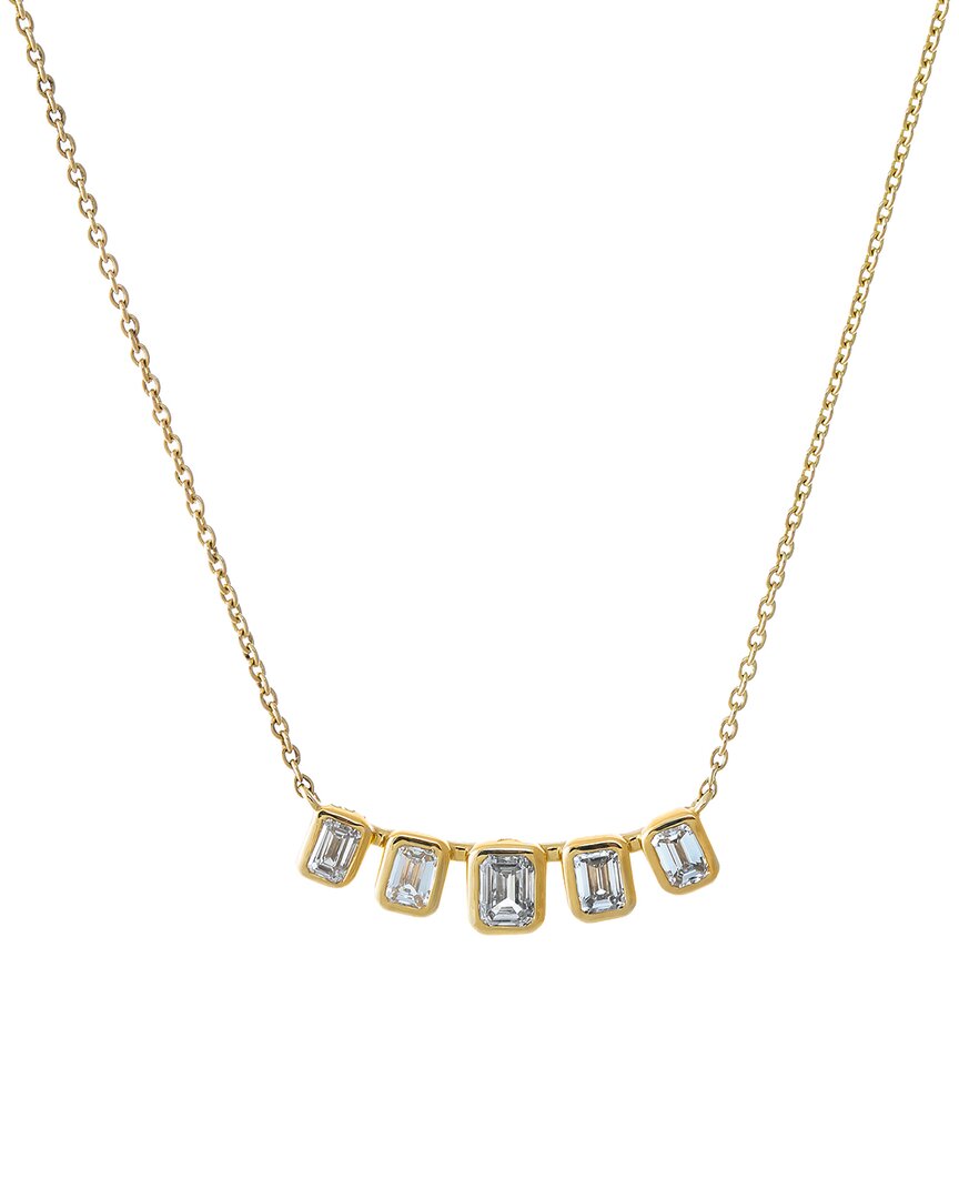 By Adina Eden 14K 0.80 ct. tw. Lab-Grown Diamond Necklace