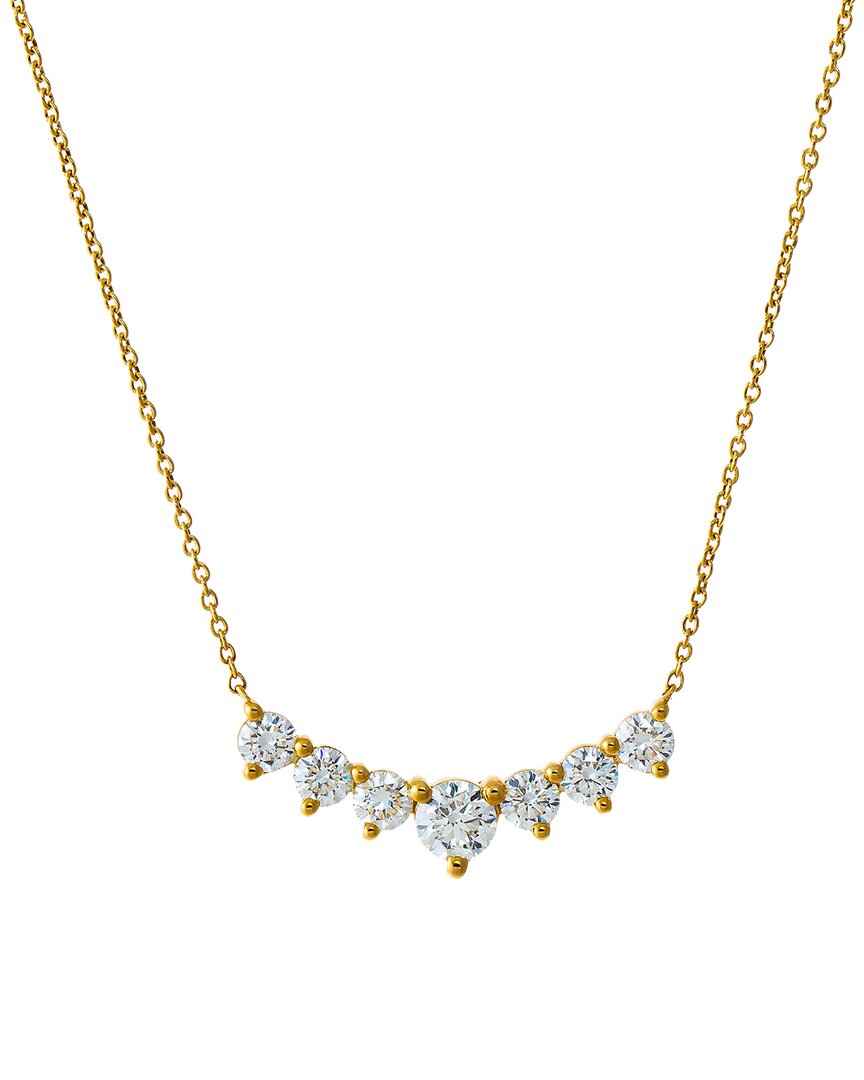 By Adina Eden Adina Eden 14k Lab-grown Diamond Necklace