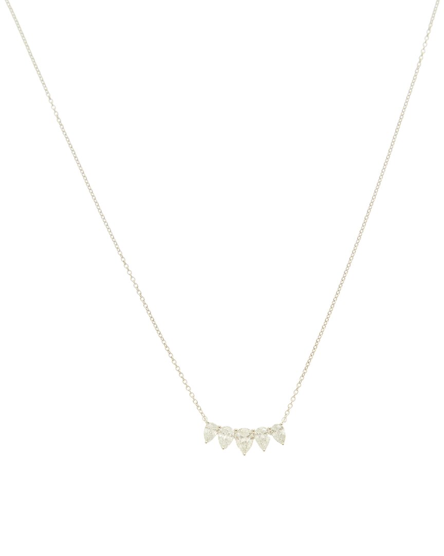 By Adina Eden 14k 0.80 Ct. Tw. Lab-grown Diamond Necklace In Gold