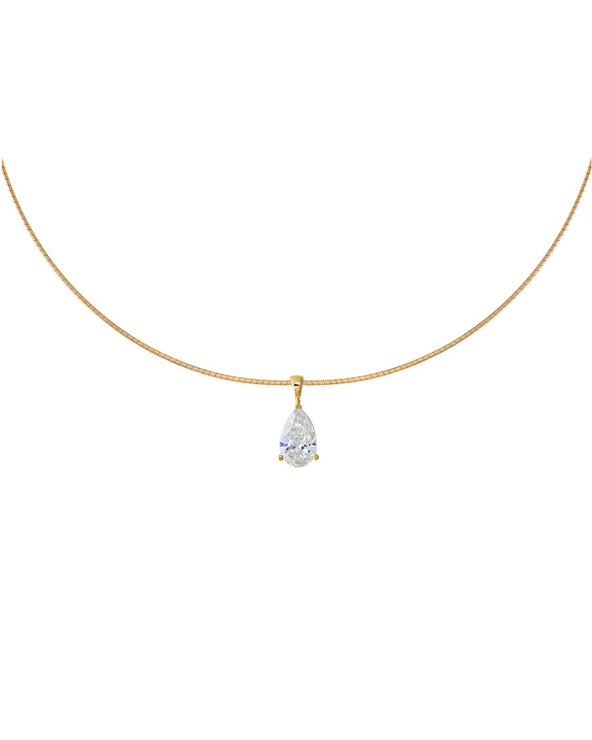 By Adina Eden Adina Eden 14k Lab-grown Diamond Necklace