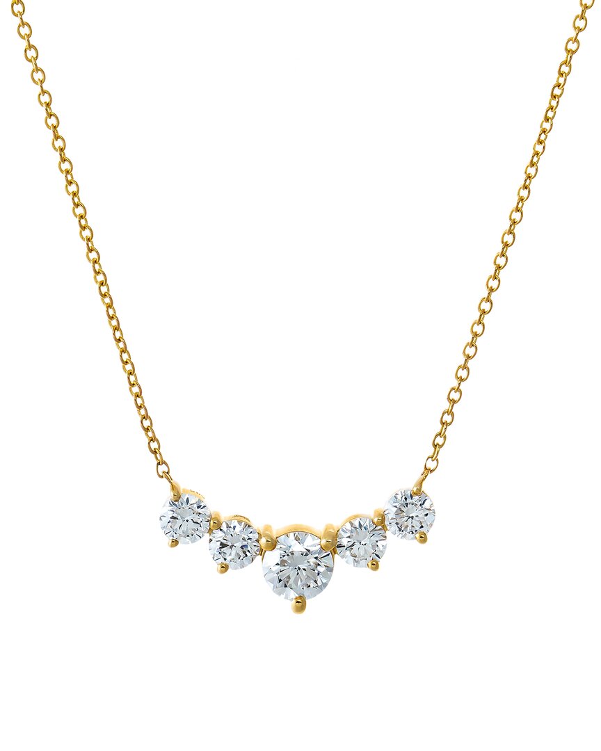 By Adina Eden 14k 1.04 Ct. Tw. Lab-grown Diamond Necklace