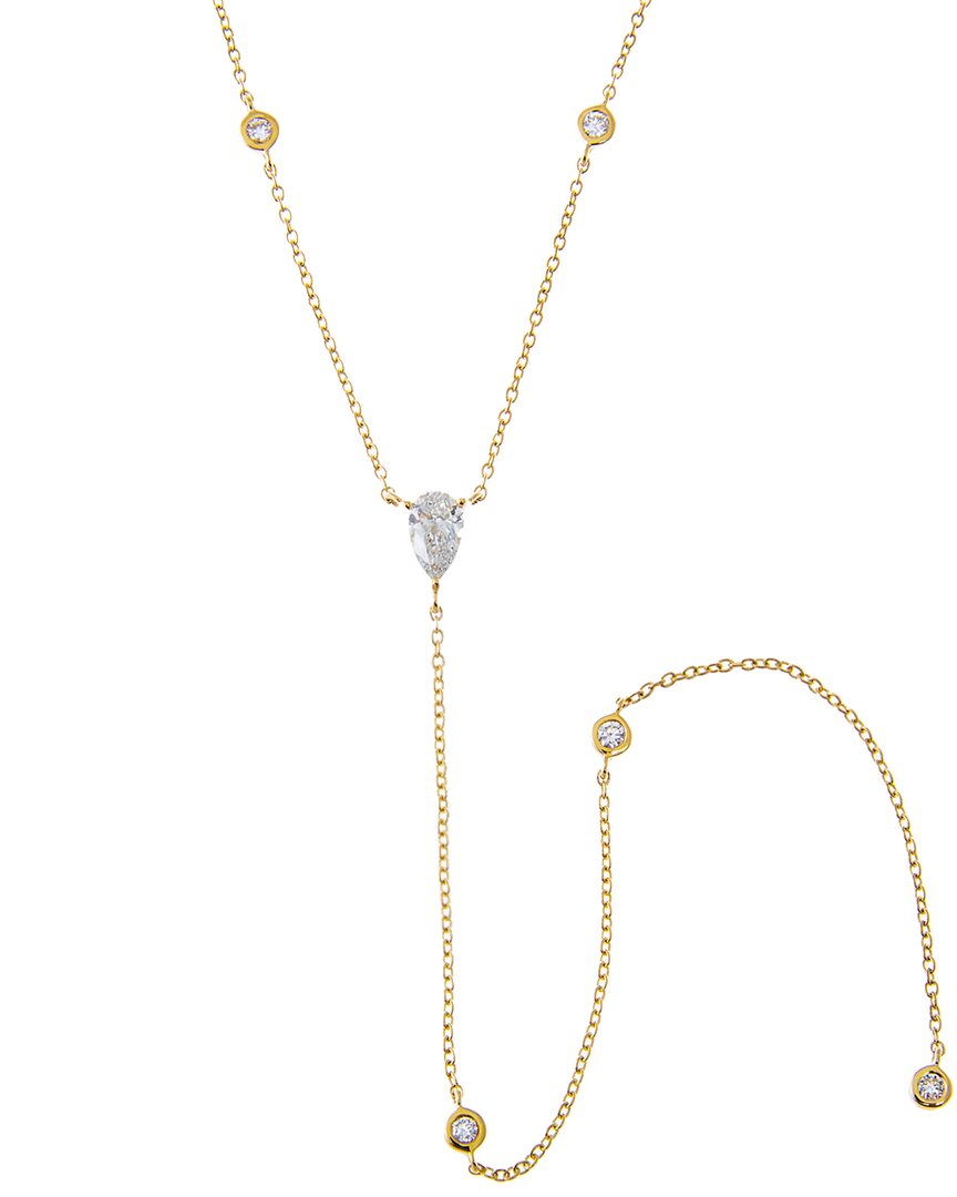 By Adina Eden Adina Eden 14k 0.77 Ct. Tw. Lab-grown Diamond Necklace