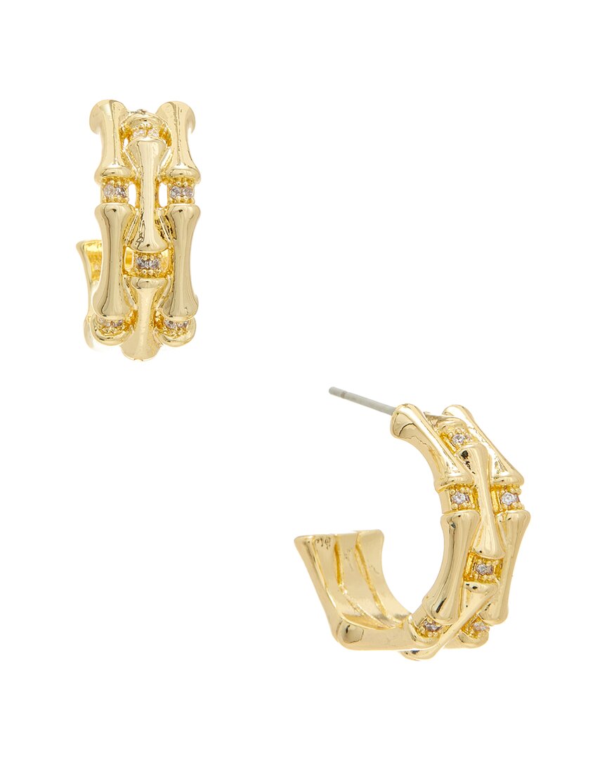 Juvell Bamboo Hoop Earrings