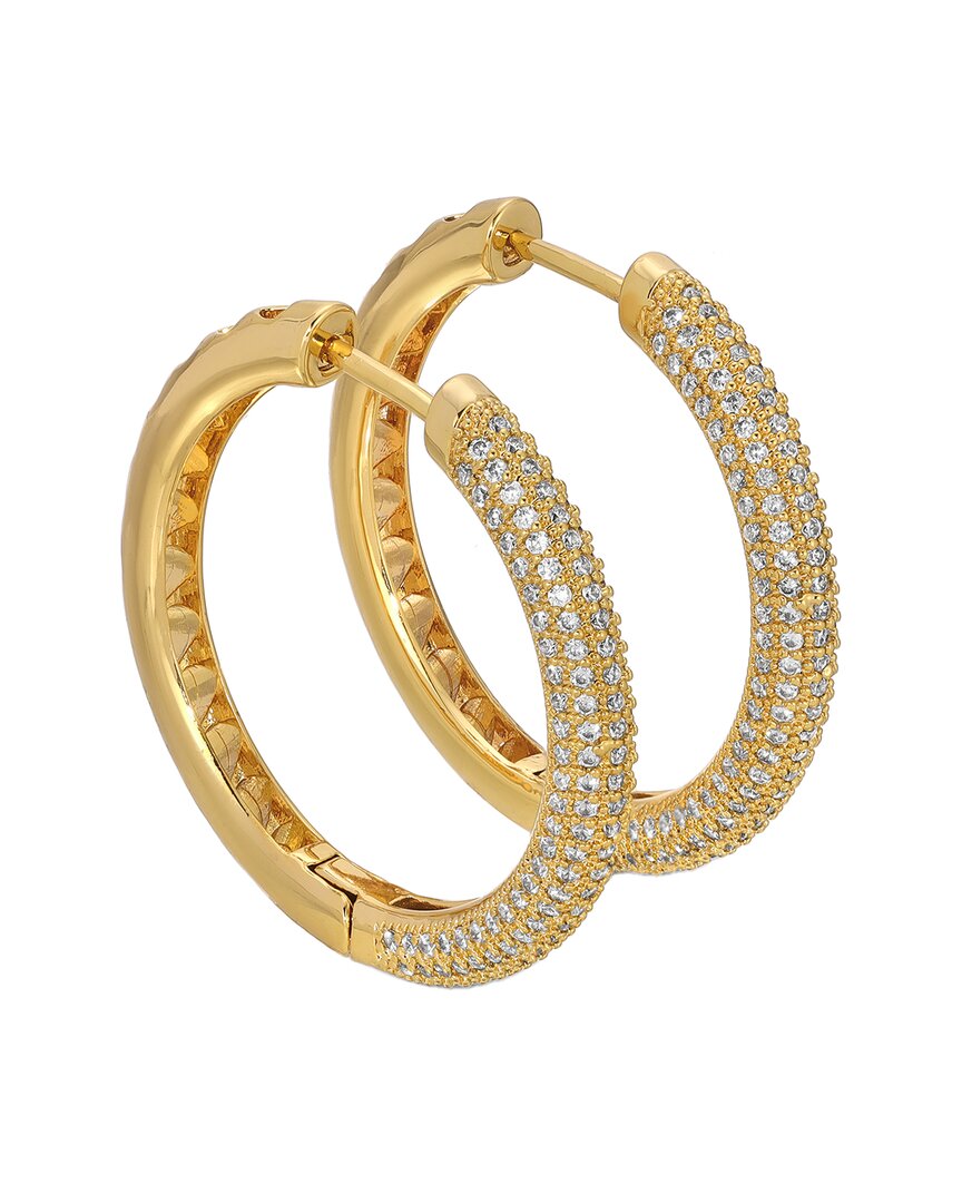 Eye Candy La Cz Hoop Earring