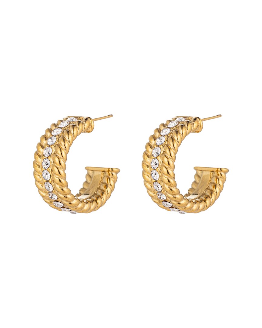 Eye Candy La Cz Hoop Earring