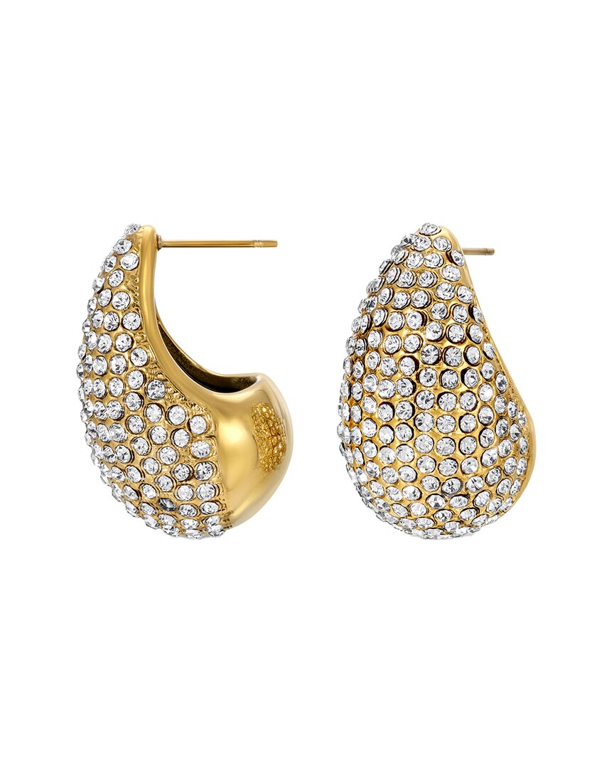 Eye Candy La Women's The Luxe Mallory Goldtone & Cubic Zirconia Earrings