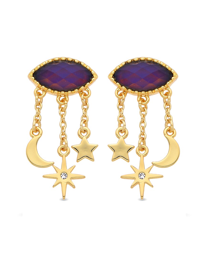 Eye Candy La Moonstone Drop Earring