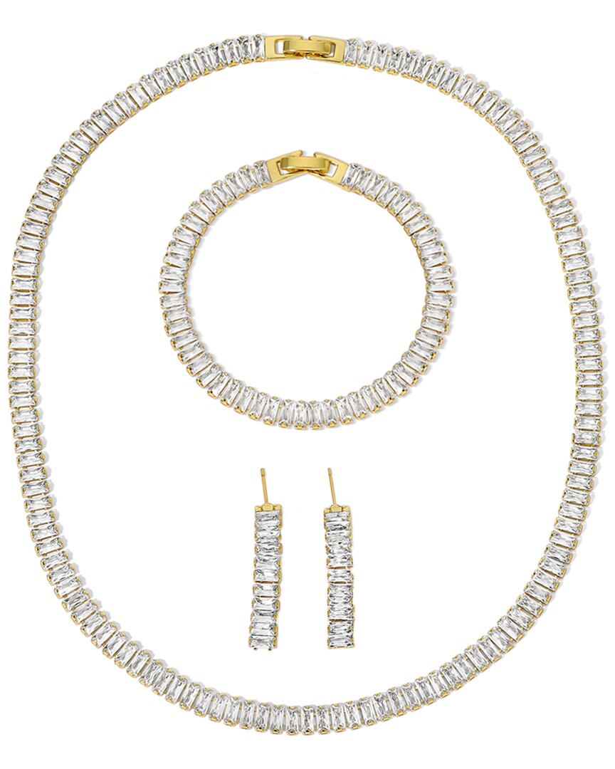 Eye Candy La Women's Luxe Ebba 3-piece Ebba Jewelry Set