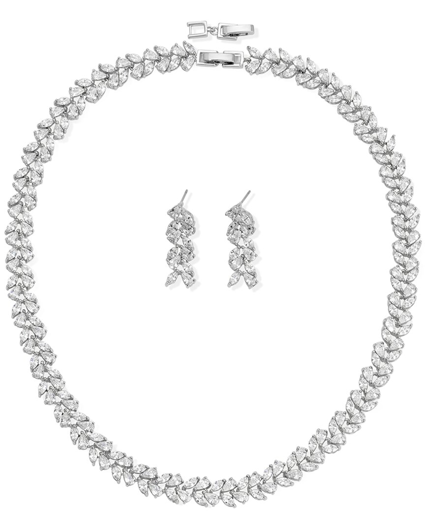 Shop Eye Candy La Cz Necklace & Earring Set