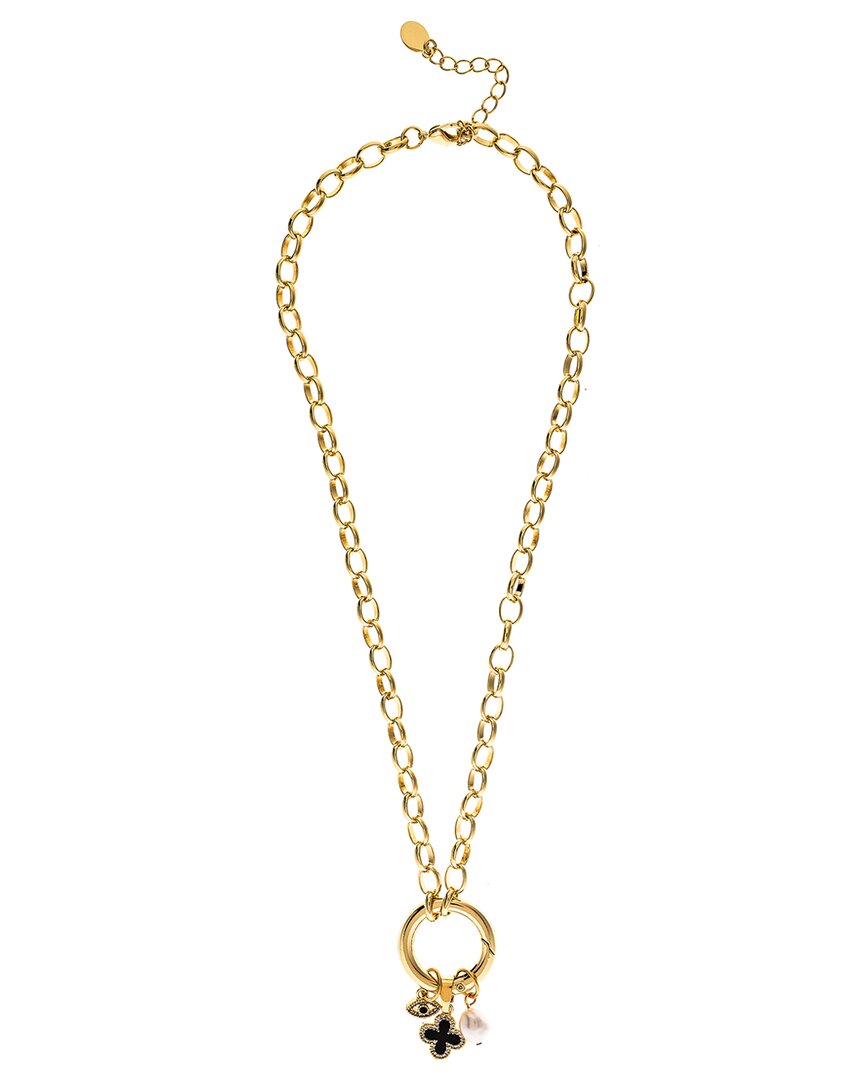 Rivka Friedman Assorted Charm Pendant Necklace