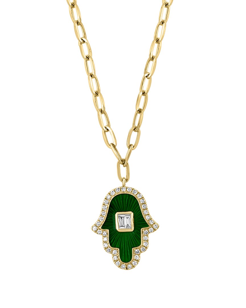 Effy Fine Jewelry 14k 0.38 Ct. Tw. Diamond Necklace