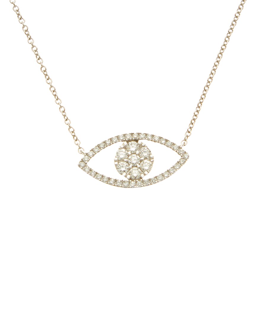 MAITRE DE DIAMANT MAITRE DE DIAMANT 18K 0.36 CT. TW. DIAMOND NECKLACE 