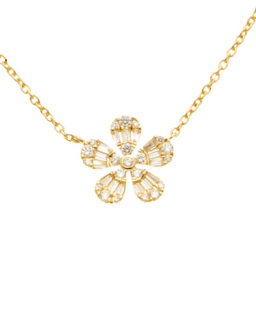 MAITRE DE DIAMANT MAITRE DE DIAMANT 18K 0.28 CT. TW. DIAMOND NECKLACE 