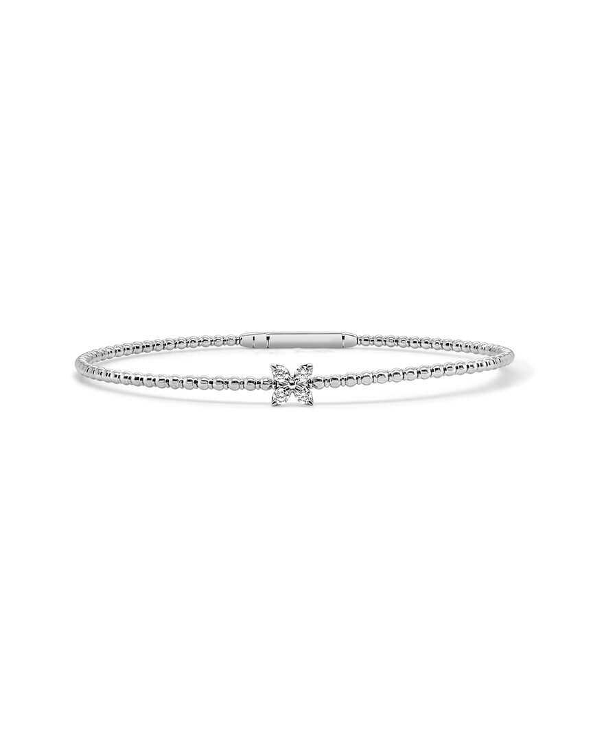 Sabrina Designs 14k 0.12 Ct. Tw. Diamond Stackable Bangle