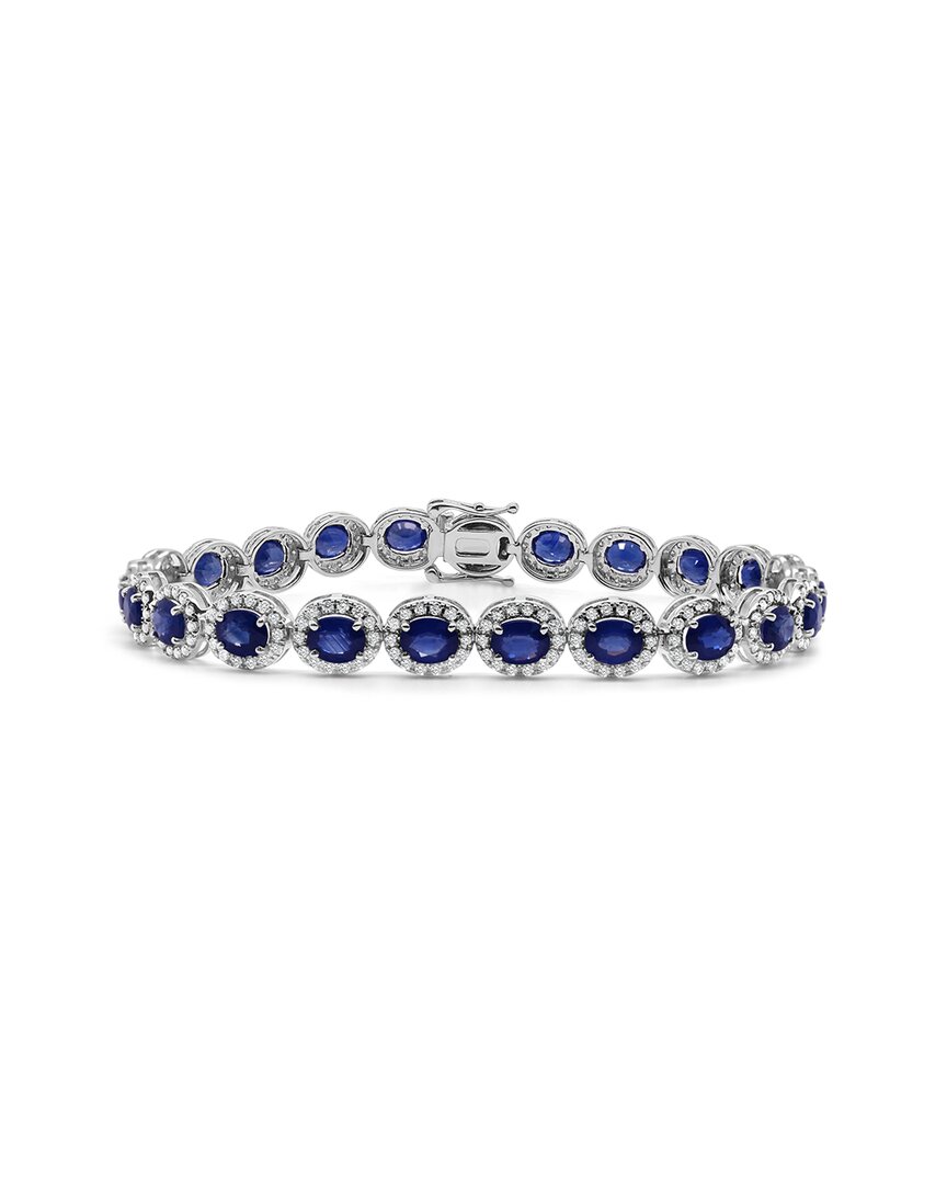Sabrina Designs 14k 13.23 Ct. Tw. Diamond & Sapphire Stackable Bracelet