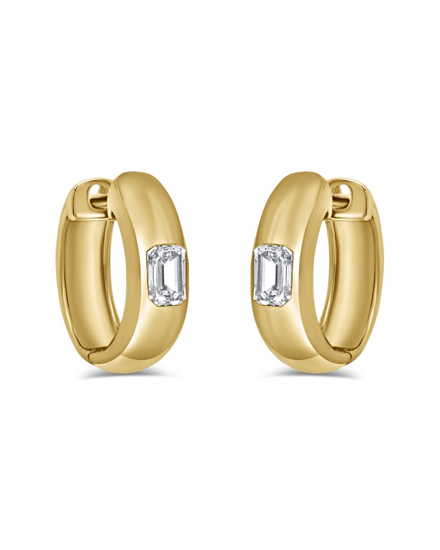 Sabrina Designs 14k 0.63 Ct. Tw. Diamond Hoop Earrings