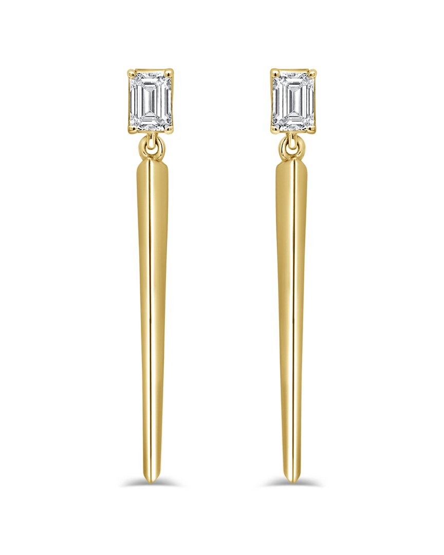 Sabrina Designs 14k 0.42 Ct. Tw. Diamond Long Dangle Earrings