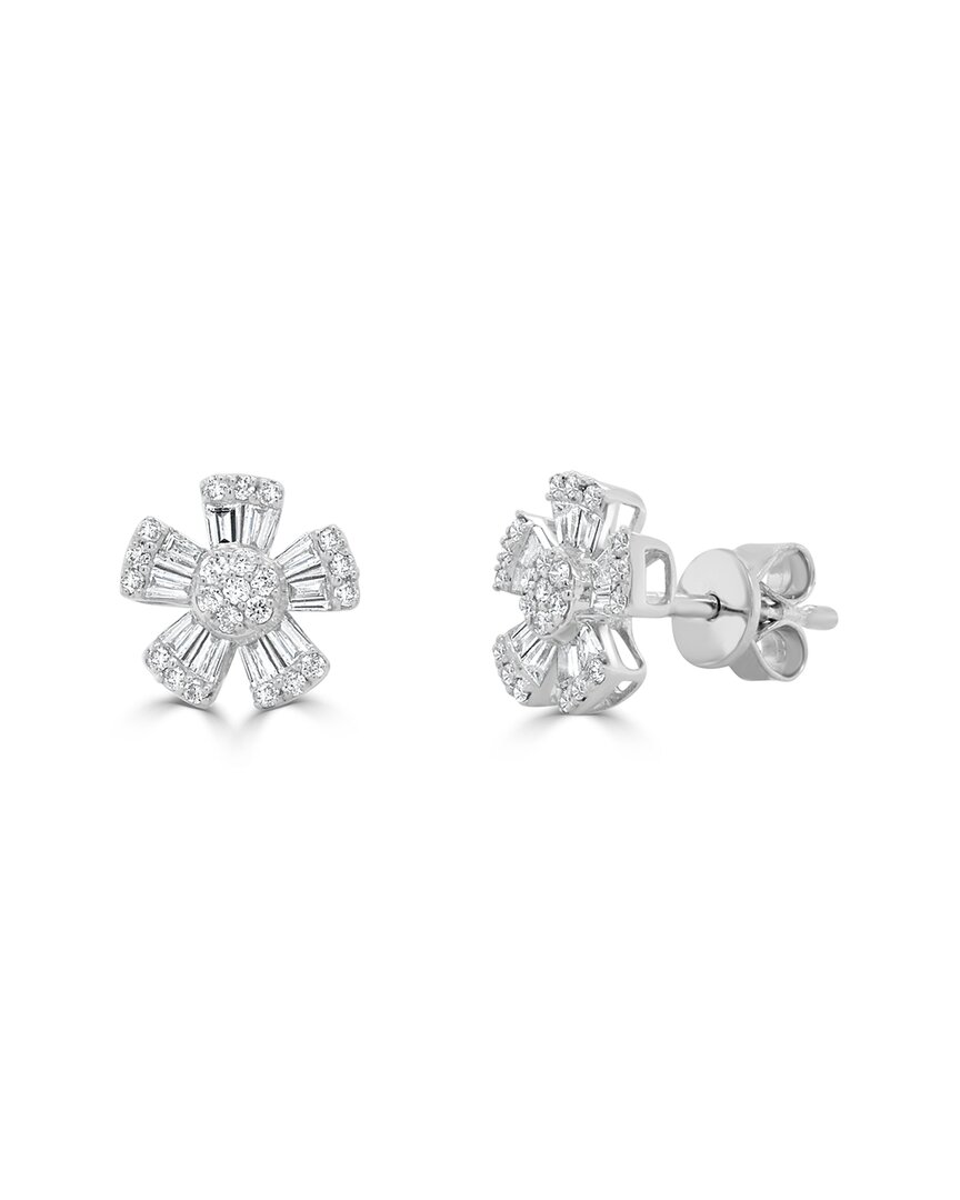 Sabrina Designs 14k 0.48 Ct. Tw. Diamond Stud Earrings