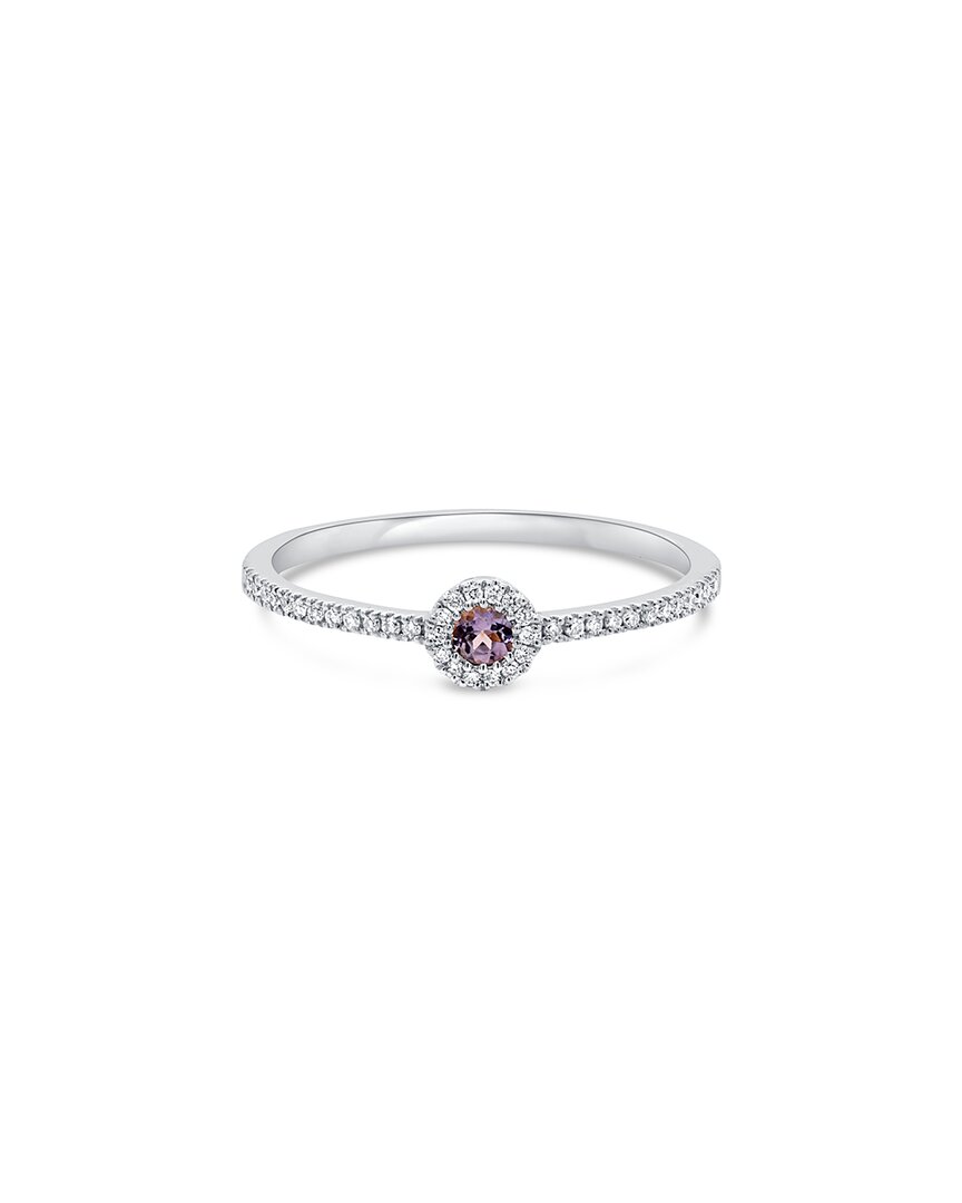 Sabrina Designs 14k 0.13 Ct. Tw. Diamond & Tanzanite Ring