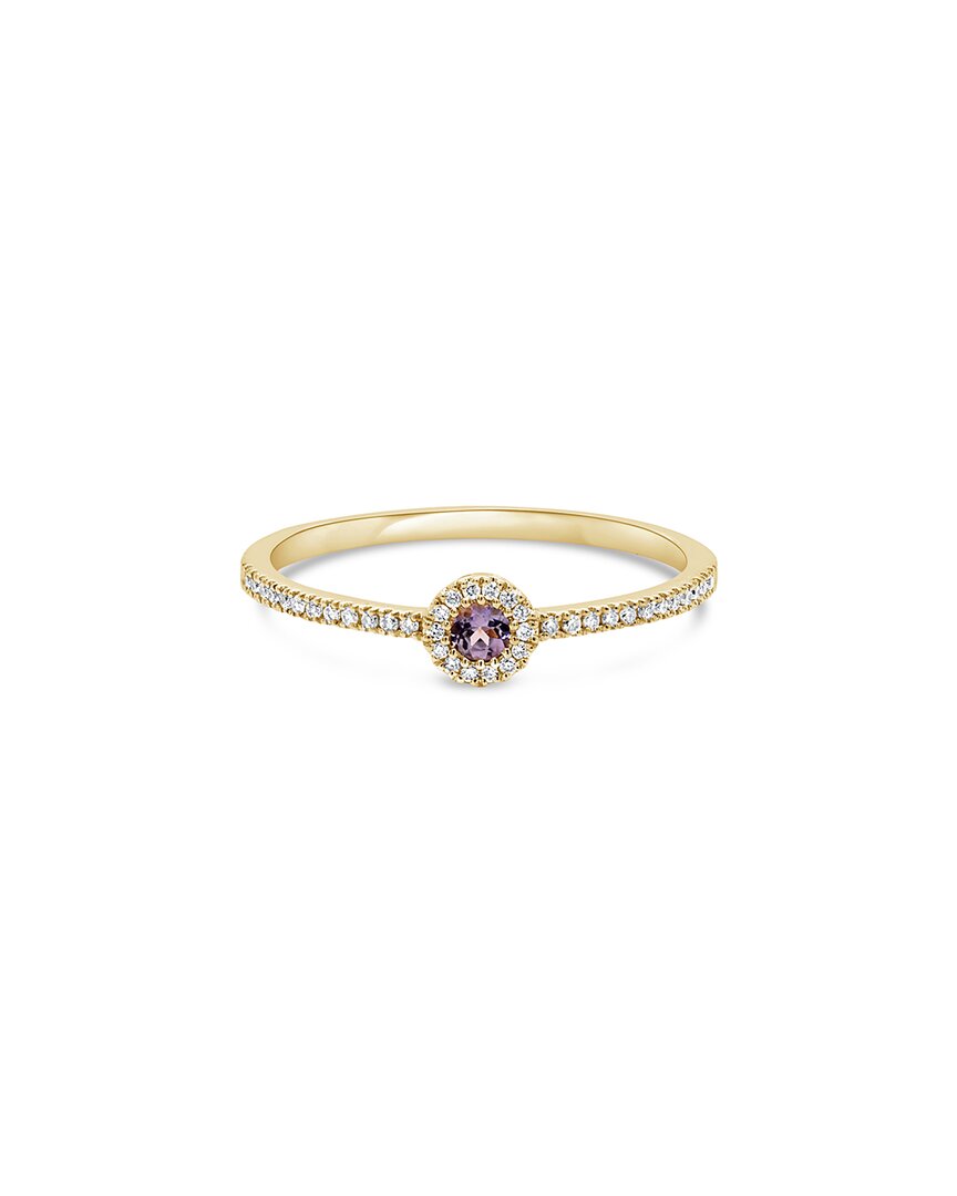 Sabrina Designs 14k 0.13 Ct. Tw. Diamond & Tanzanite Ring