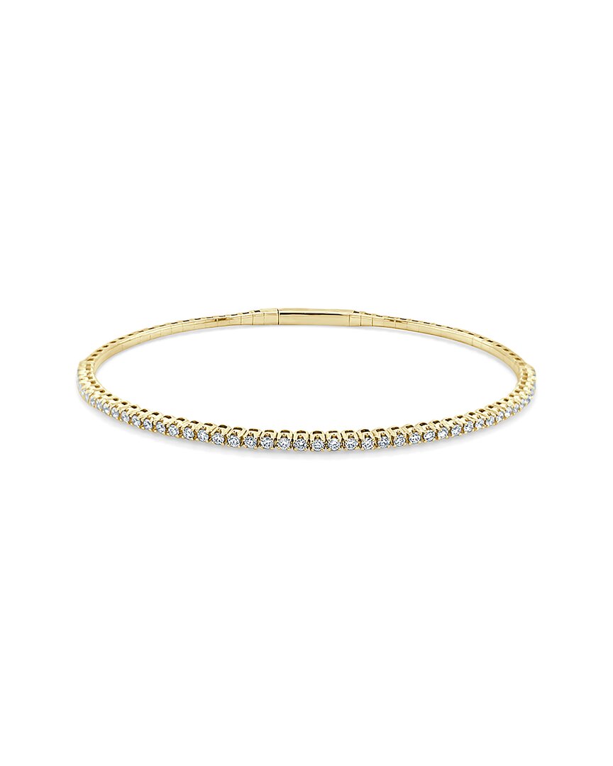 Sabrina Designs 14k 0.50 Ct. Tw. Diamond Flex Bangle Bracelet