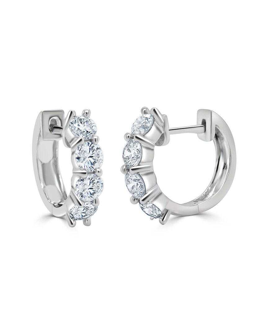 Sabrina Designs 14k 1.45 Ct. Tw. Diamond Huggie Earrings