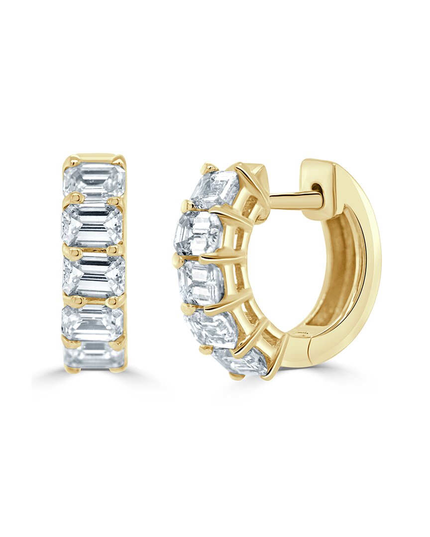 Sabrina Designs 14k 1.50 Ct. Tw. Diamond Huggie Earrings