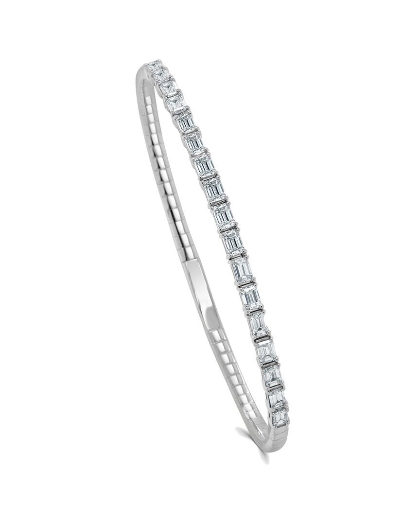 Sabrina Designs 14k 2.06 Ct. Tw. Diamond Flexible Bangle Bracelet