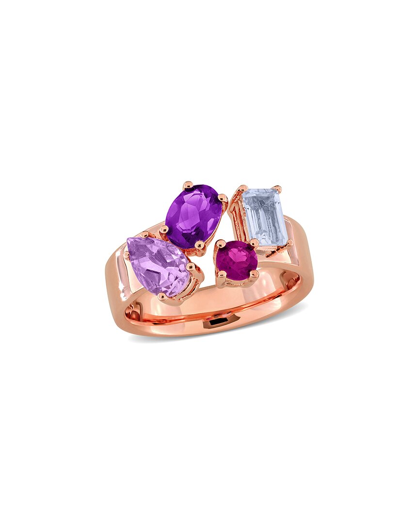 Rina Limor Silver 2.60 Ct. Tw. Multi-gemstone Ring