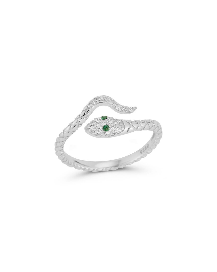 Glaze Jewelry 14k Over Silver Statement Ring