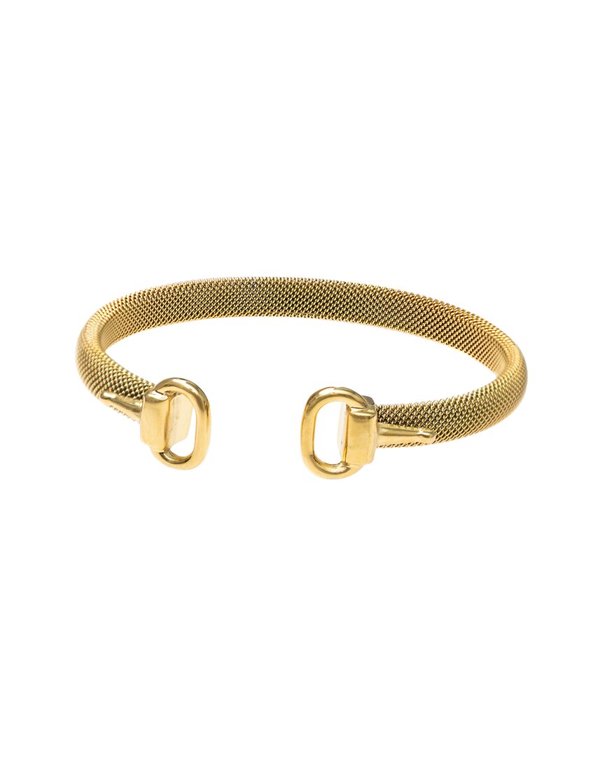 Shop Jean Claude Stainless Steel Cable Bangle Bracelet
