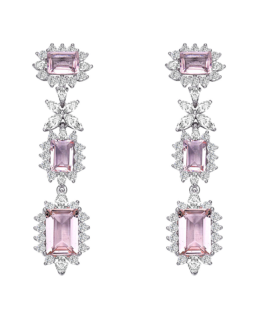 Genevive Silver Earrings