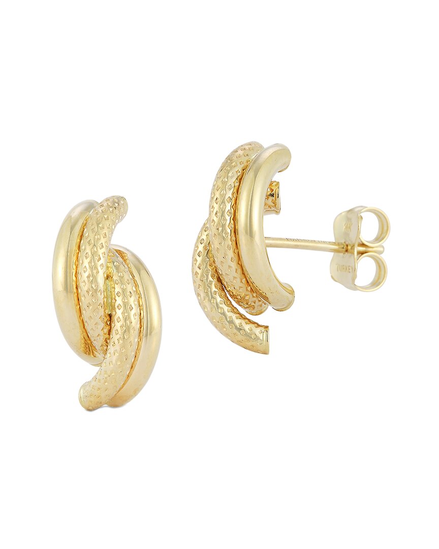 Ember Fine Jewelry 14k Textured Studs