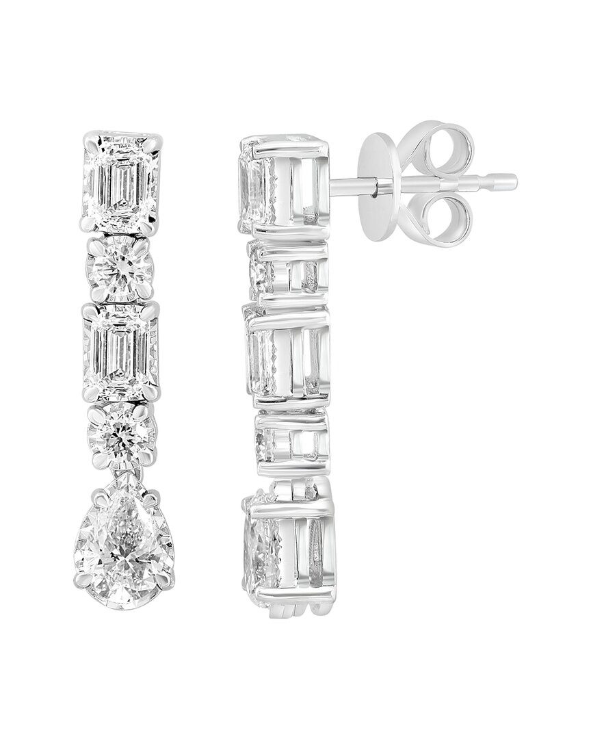 Effy Fine Jewelry 14K 1.97 ct. tw. Lab-Grown Diamond Earrings