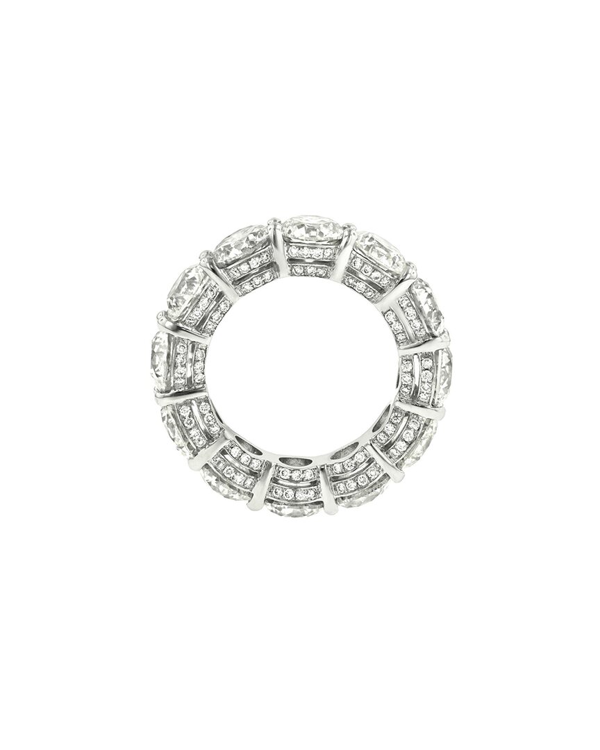 Diana M. Fine Jewelry White Gold 11.70 ct. tw. Diamond Eternity Ring