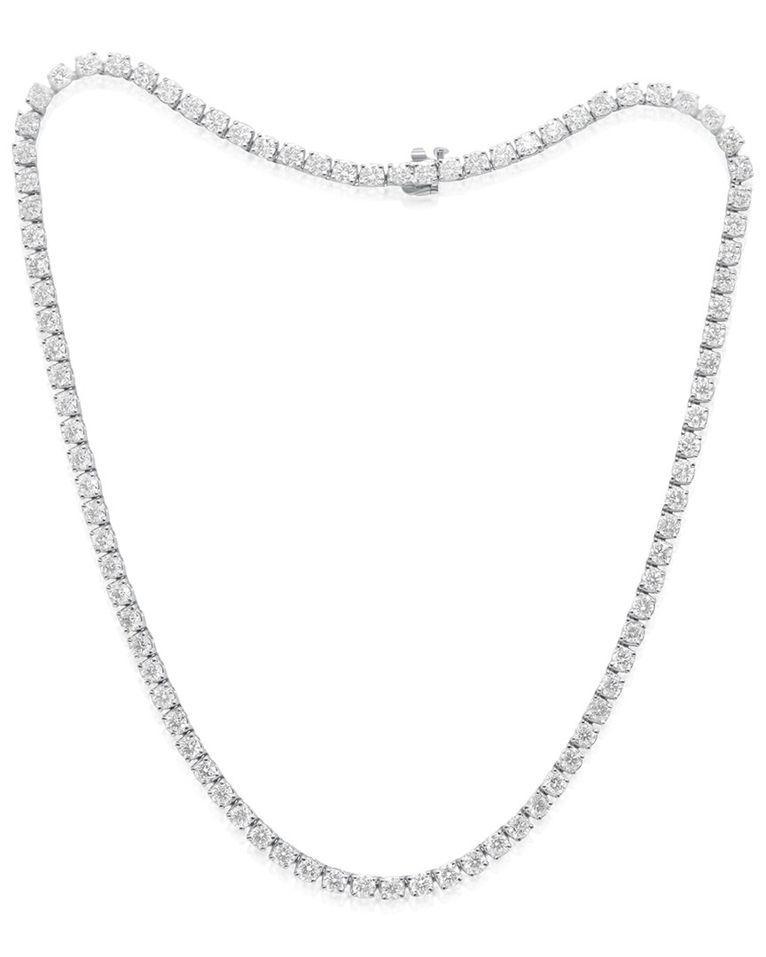 Diana M. Fine Jewelry 18k 15.15 Ct. Tw. Diamond Necklace