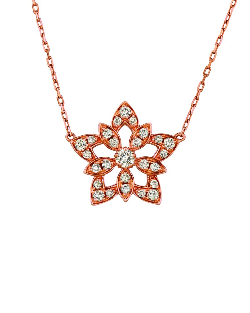 Le Vian ® Nudediamond 14k Rose Gold 0.37 Ct. Tw. Diamond Necklace