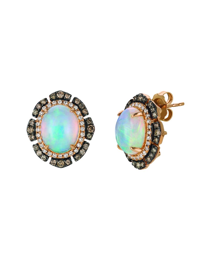 Le Vian ® Nude Palette 14k Rose Gold 3.02 Ct. Tw. Diamond & Opal Earrings