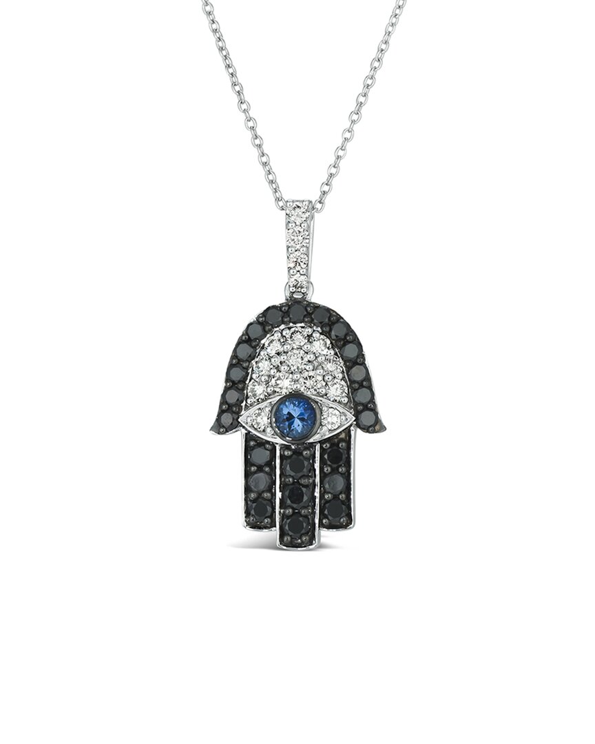 Le Vian ® Tranquility 14k 1.62 Ct. Tw. Diamond & Sapphire Pendant
