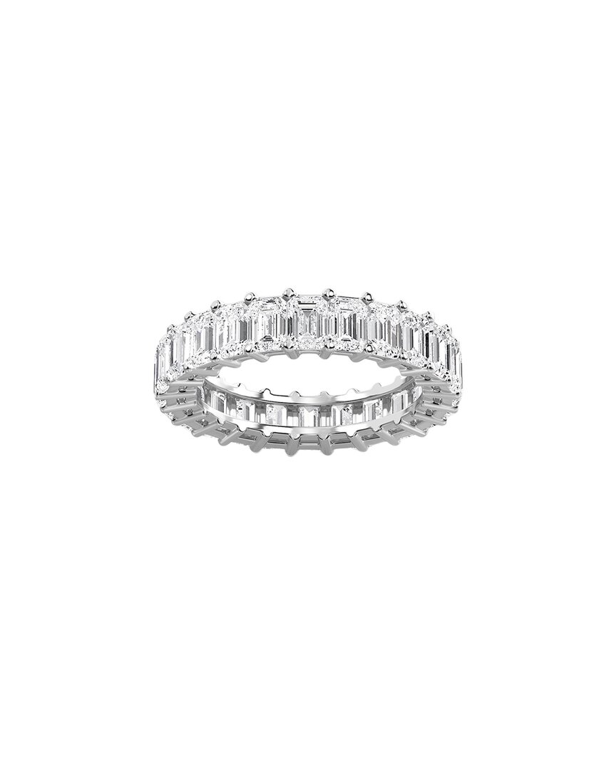 Diana M. Fine Jewelry 14k 3.91 Ct. Tw. Diamond Eternity Ring In Metallic