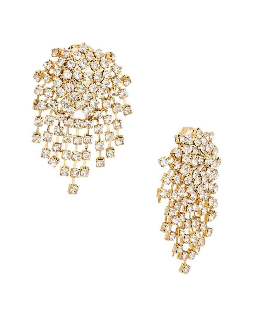 Kenneth Jay Lane Plated Cluster Earrings