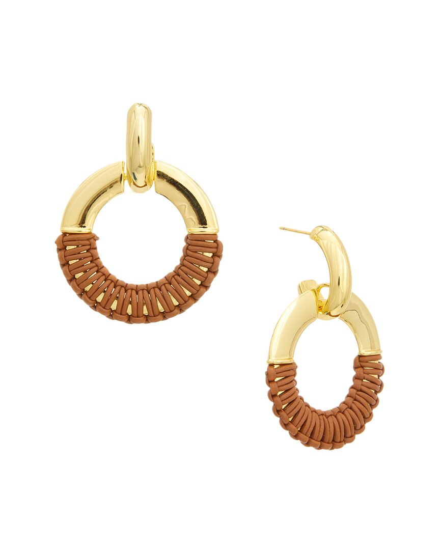 Kenneth Jay Lane Doorknocker Earrings