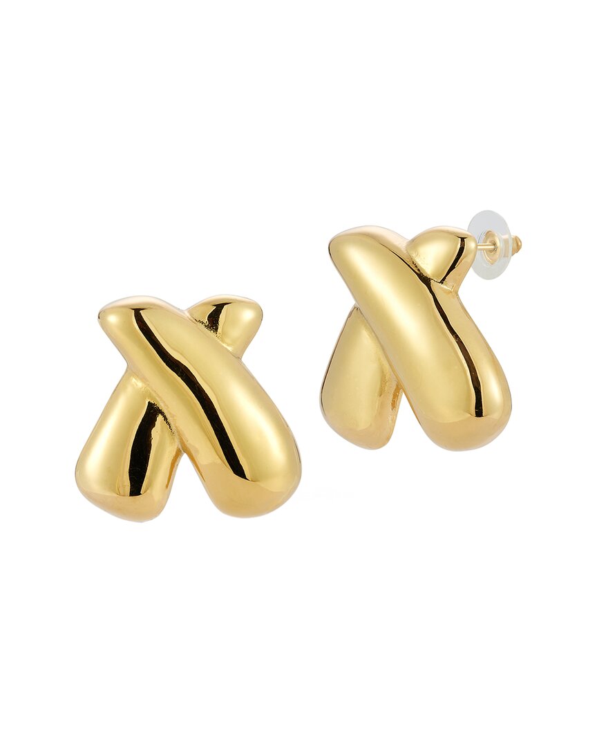 Sphera Milano Plated X Earrings