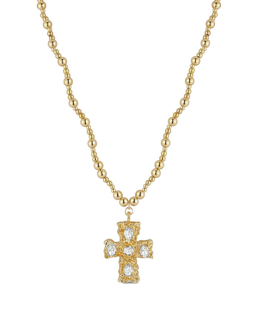 Sphera Milano Cross Pendant Necklace