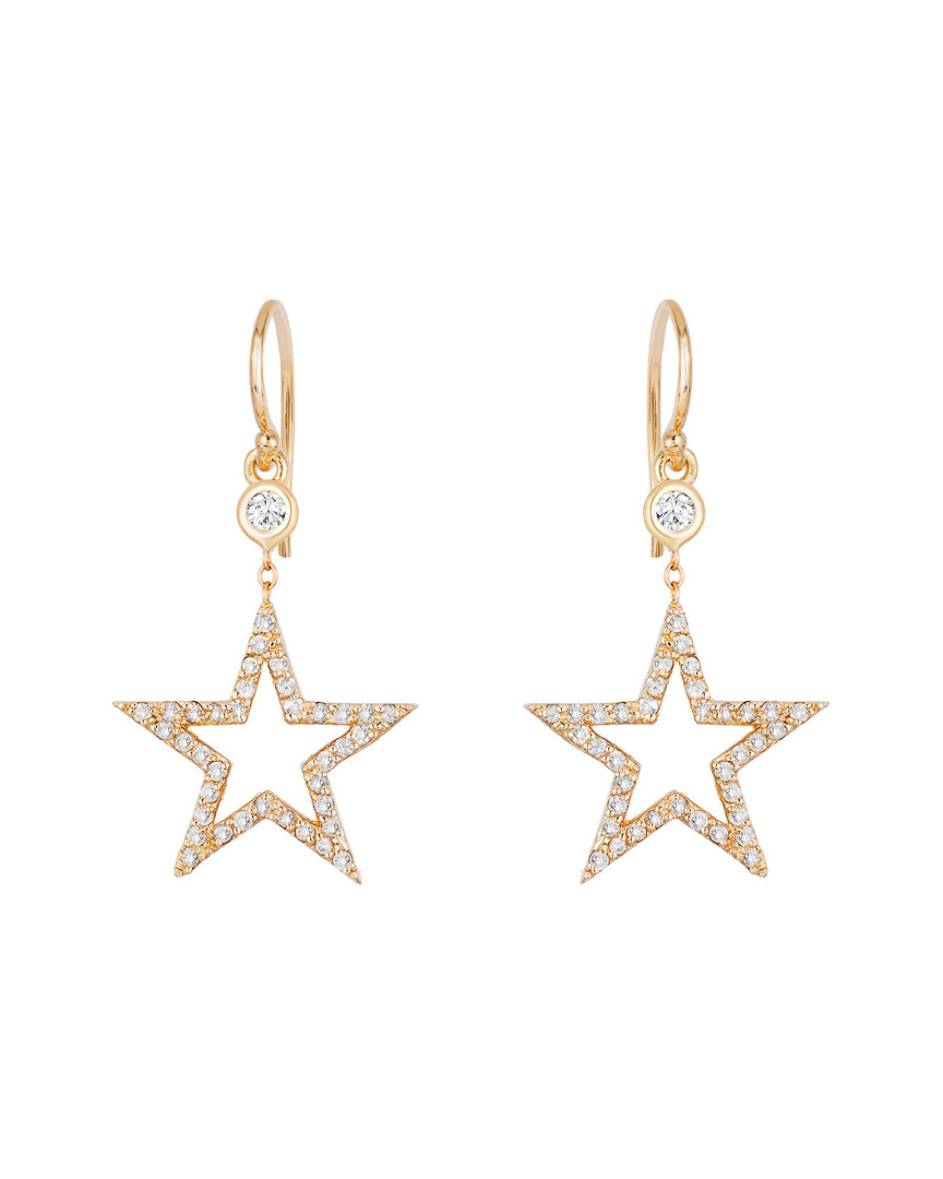 Ariana Rabbani 14k 0.47 Ct. Tw. Diamond Star Drop Earrings