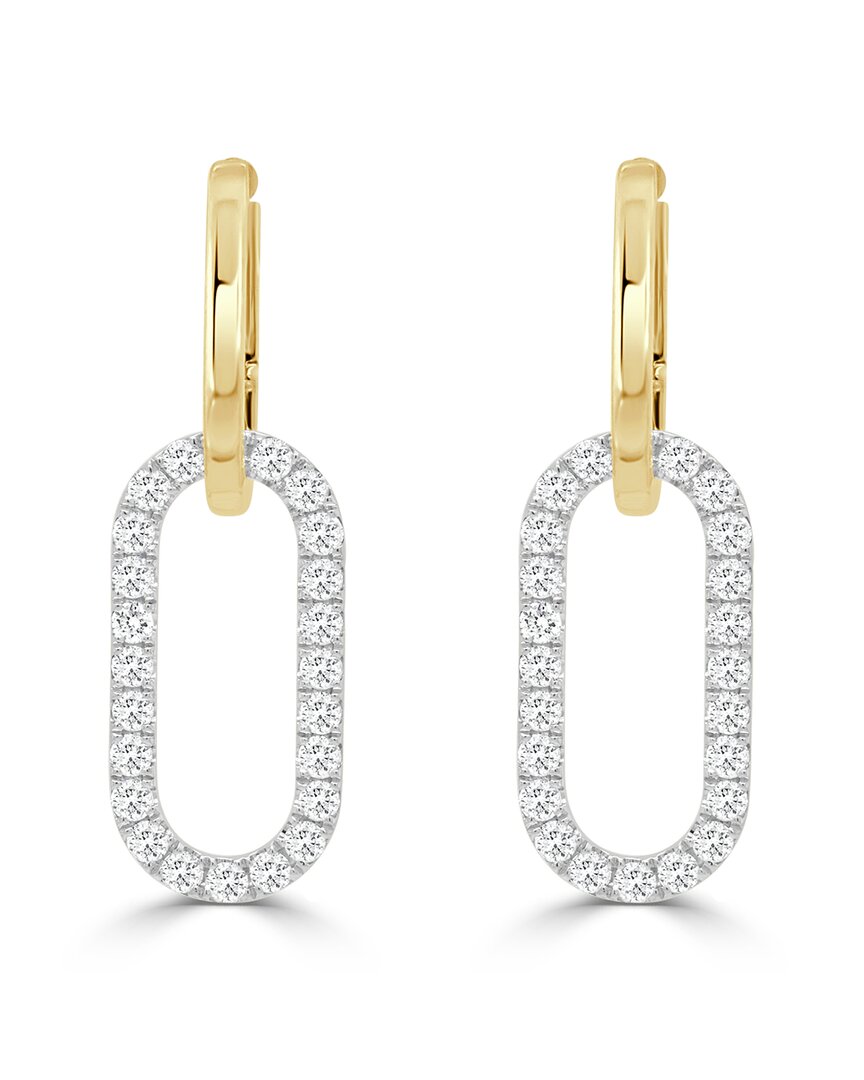 Sabrina Designs 14k 1.08 Ct. Tw. Diamond Link Earrings