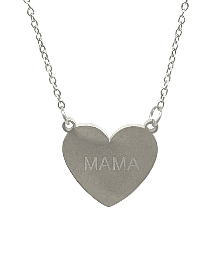 Shop Adornia 14k Plated Mama Heart Necklace