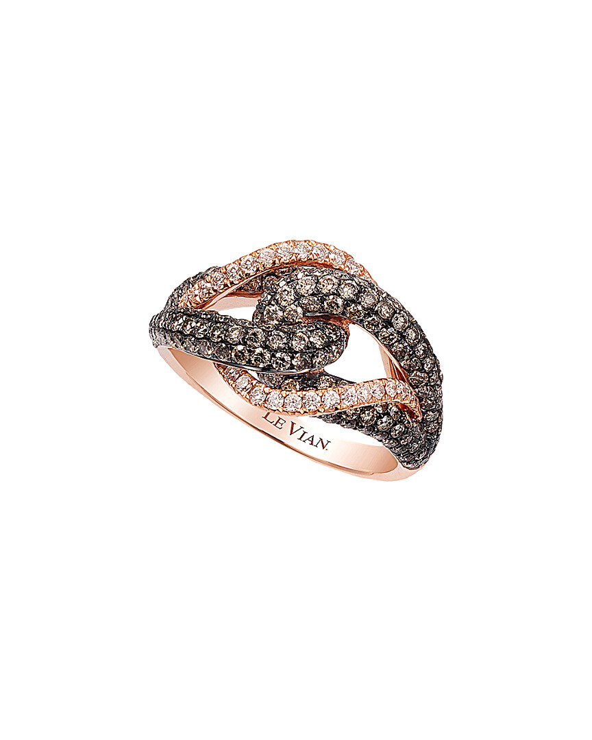 Shop Le Vian 14k Rose Gold 1.51 Ct. Tw. Diamond Ring